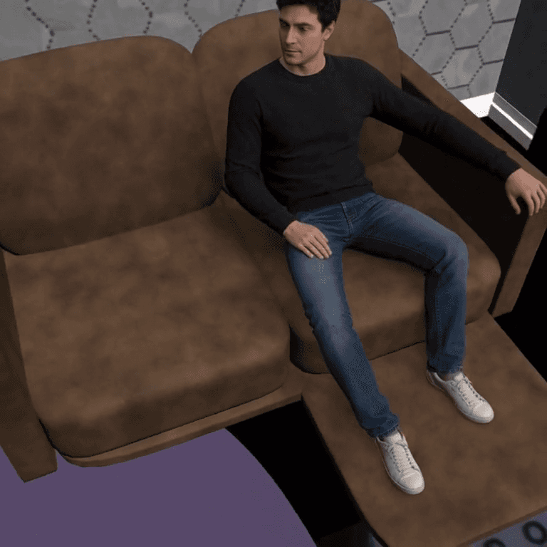 Matched generated frame for input view 2